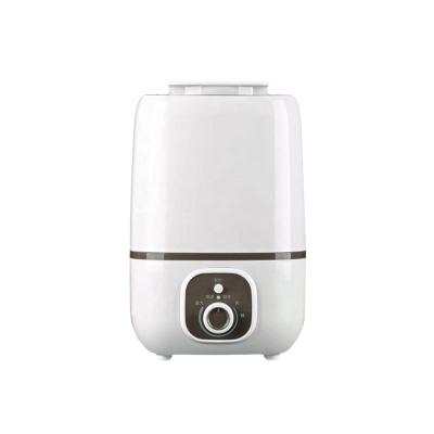 China Water Alarm Security Protection Low Noise H2O Jet Mist System Manufacturer, New Design 3L Humidifier, Home Humidifier with Button Control for sale