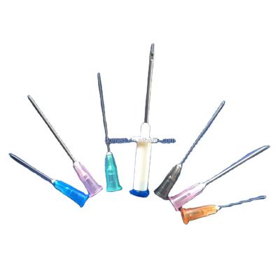 China OEM Disposable Medical Use Syringe Colored Hypodermic Needle 26g 27g 28g 29g 30g for sale