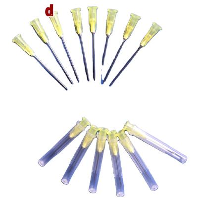 China Sterile Wholesale Sterile Hypodermic Needle With Needle Protector Size 16G 20G 30G for sale