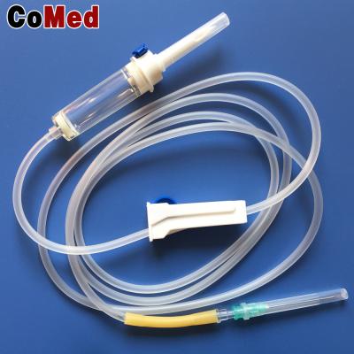 China Disposable Disposable Medical I.V Infusion Set Set With Needle For Single Use for sale