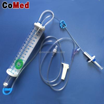 China Disposable disposable luer lock 100ml 150ml infusion iv burette set for provide for use hospital for sale