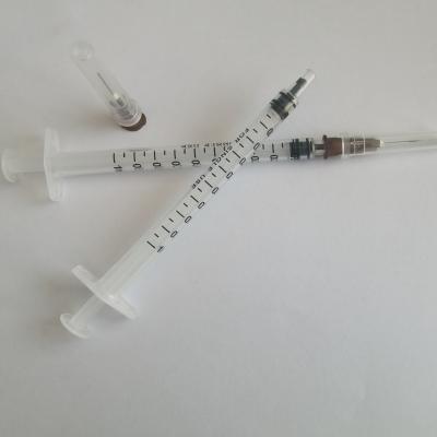 China Wholesale Disposable Disposable 1ml Syringe With Needle 26g 27g Vaccine Syringe for sale