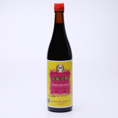 China Yongchunlaocu Taoxi Brand Gold Label Aged Vinegar 630ml 630ml for sale