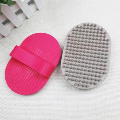 China Viable Wholesale Cleaning Brush Pet Feet Remover Silicone Rubber Comb for sale