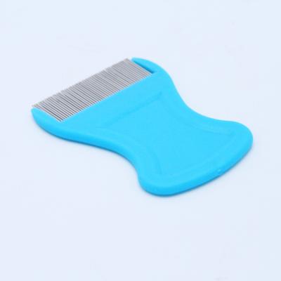 China High Quality Pet Hair Grooming and Beauty Accessories Stainless Steel Lice Comb For Hair for sale