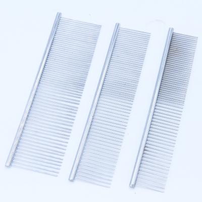 China Viable Dual Use Metal Lice Grooming Comb Cat Care Product For Pet Shops for sale