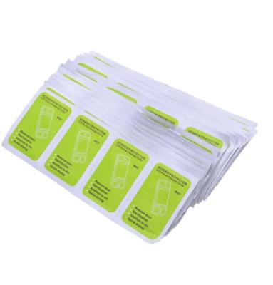 China Custom Wet Glass Cloth Wet Screen Cloth Mobile Phone Wipes For Glasses Hand Wipes Screen Cleaning for sale