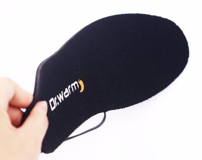 China Foot Warmer OEM&ODM Ultra Slim Fit To Size Rechargeable Foot Thermal Heating Pad Heated Insole For Outdoor Sport for sale