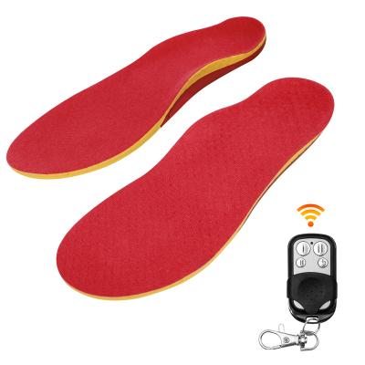 China Foot Warmer Factory 3 Heat Settings Cut To Size Foot Warmer Arch Support Sole Thermal Heating Heated Insoles for sale