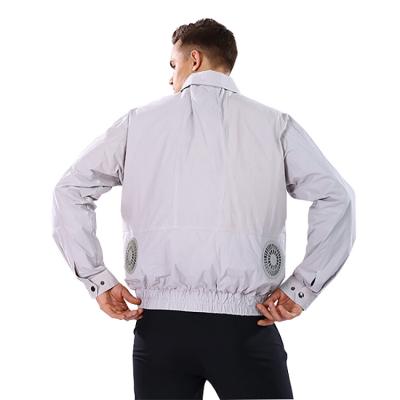 China Waterproof Pass PSE USB Cooling Jacket, Air Conditioning Jacket, AC Fan UV Resistant Cooling Jacket For For Summer Temp Outdoor Work for sale