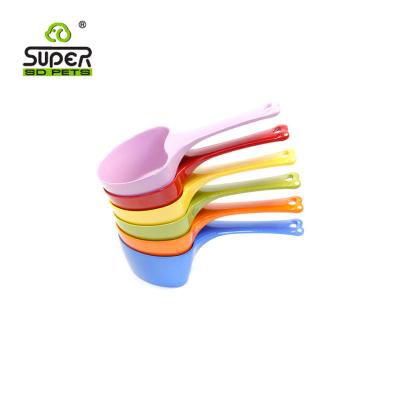 China High Quality Super Viable Melamine Dog Food Spoon Shovel Pet Feed Scoop for sale