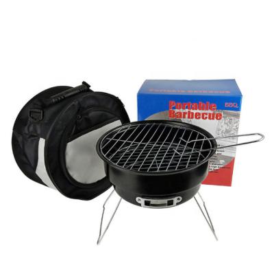 China Hotsale Adjustable Black Charcoal Amazon Size Portable Barbecue Grill for sale