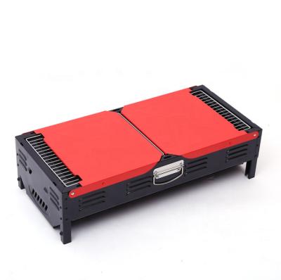 China Height Adjustable Outdoor Garden Portable BBQ BBQ Foldable Smokeless Grill for sale