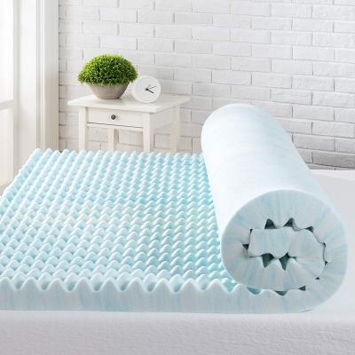 China Collapsible Cooling Gel Memory Foam Mattress Topper Bed Topper for sale