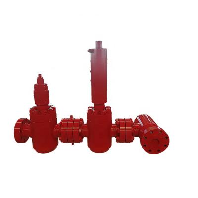 China API6A safety safety valve manufacturer / hydraulic gate well safety valve / ESD SSV borehole for sale