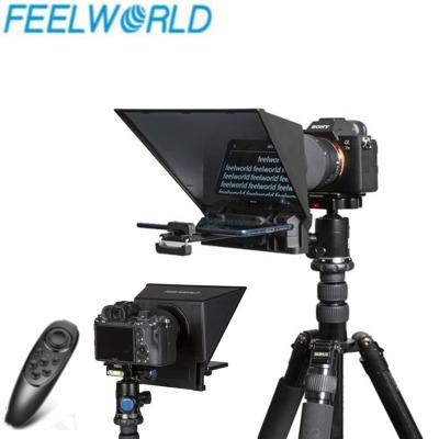 China Feelworld TP2A TP2 Protable Mini Camera Teleprompter Video Teleprompt For Smartphone DSLR Camera Recording Video TP2 for sale