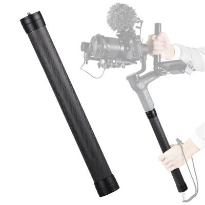 China Carbon Fiber Extender Monopod Pole Rod Monopod Handheld Gimbal For DJI Ronin S ZHIYUN MOZA Monopod Pole Wire Stabilizer Gimbal for sale