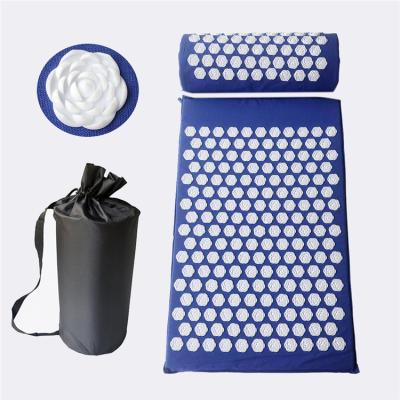 China Durable Needle Shape Spike Mat Eco Relieves Pain Sciatica Yoga Shakti Reflexology Acupressure Stress Neck and Foot Back Physical Mat for sale