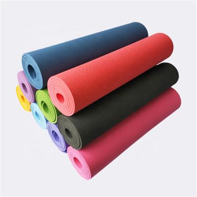 China Eco-Friendly Yoga Mat Custom Eco Natural Foaming Fitness Pilates Mat Tape Yoga Mat New Arrival Full Yoga Exercises for sale