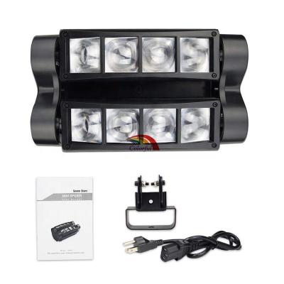 China Hotel 8x6W High Quality RGBW Mini Spider Moving Head Light for sale