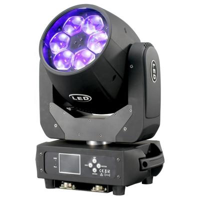 China Sports Stadiums 6X40W WASH ZOOM LED Moving Head Light for sale