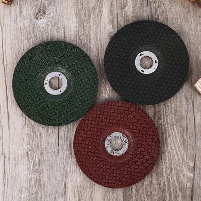 China Polished Metal Functional Wholesale Green Abrasive Disc Metal 4 Inch Disc Grinding Wheel For Rubber for sale