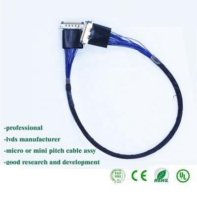 China Electronic lcd tv power cable lvds lvds vga to connector ribbon cable for sale