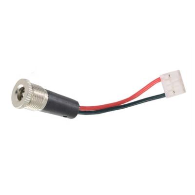 China Electronic Female Header Cable JST Connector Wire Harness Accepts 5.5 x 2.1 mm PH DC Power Jacks for sale