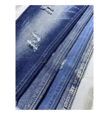 China 8618-6 Tight-fitting Stretch Jeans Girls Ladies Denim Womens High Quality Jeans Material Fabric for sale