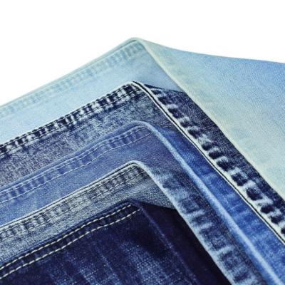 China Hot Sale A3299 Direct Wholesale Shrink-Resistant Classic Blue Heavyweight Framed Denim Fabric From China for sale