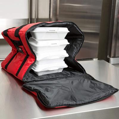 China Large Waterproof Food Insulated Pizza Delivery Bag for sale