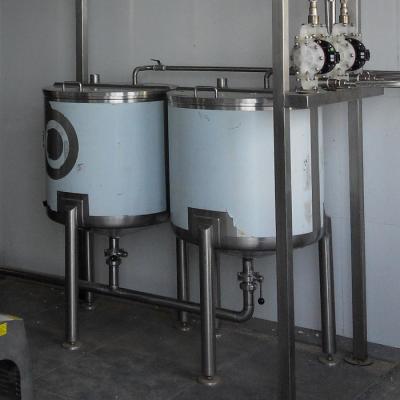 China 200L Open Top Stainless Steel Dairy Tank for sale