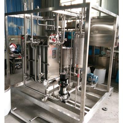 China Full Automatic Plate Type Milk Dairy Products Pasteurizer for sale