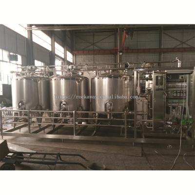 China Full Automatic Split Cleaning Type CIP Tanks Cleaning System for sale