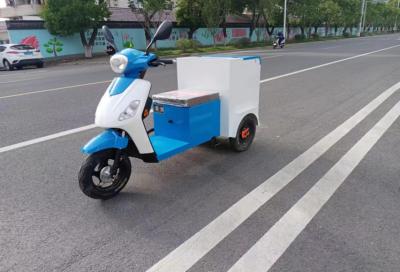 China 48V 550W Electric Three Wheeled Cleaning Car Electric Sanitation Vehicle for sale