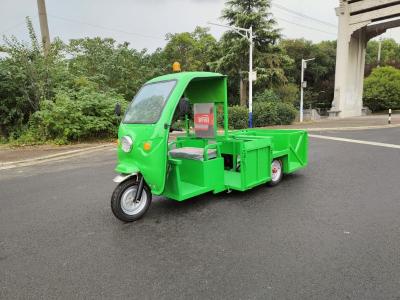 中国 New Energy Electric Three Wheeled Cleaning Car Garbage Transport Truck 販売のため