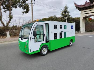 China New Energy Electric Four Wheel Garbage Collection Truck Electric Sanitation Vehicle en venta