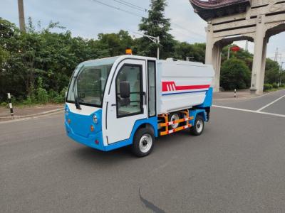 China 2 Passenger Electric Four Wheel Garbage Truck Picking Up Trash 30km/H for sale