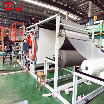 China CLOTHING Hot Melt Adhesive Film Fabric To Foam Lamination Machine for sale