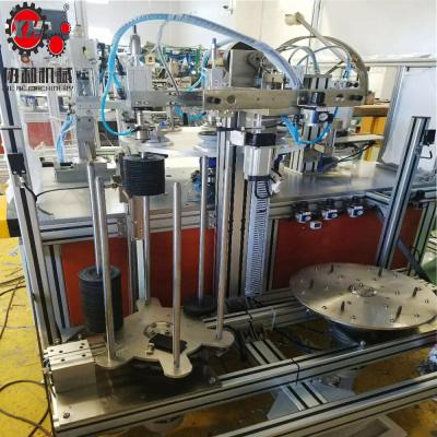 China Automatic Abrasive Fin Disc Fin Disc Making Machine by Automatic Fin Disc Machine for Polishing for sale