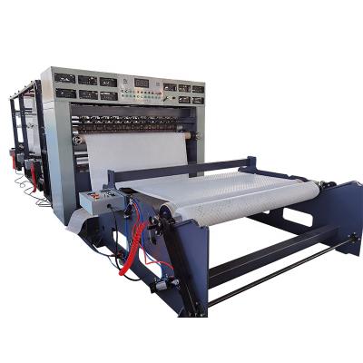 China CLOTHING Shipping and Handling - PLC 4 Control Ultrasonic Quilting Embossing Machine for sale