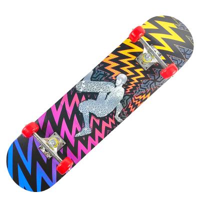 China New Type Chinese Wholesale Cheap Sale High Quality Well Maple Wood Aluminum Alloy Rolling Skateboard for sale