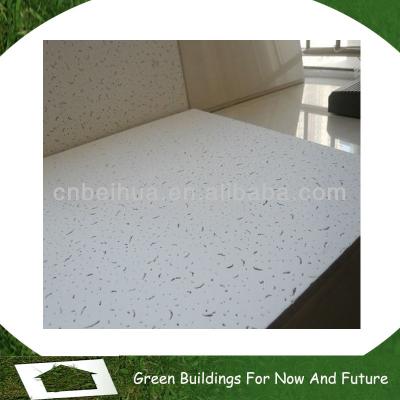 China Artistic Ceilings Miner Fiber Ceiling Tiles 62x62 Ceiling Tiles for sale