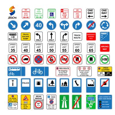 China Signpost Waterproof Sign Aluminum Acrylic Warning Sign Board for sale