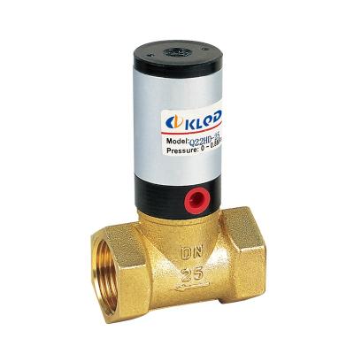 China Best Selling Ningbo Kailing General Pneumatic Piston Brass Air Valves for Neutral Liquid and Gaseous for sale