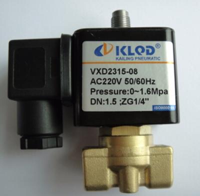 China 2/2 Way General Direct Acting Solenoid Valve , Air Compressor Solenoid Valve for sale