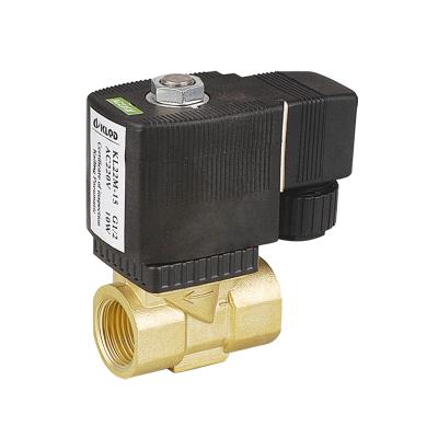 China General KL223 Series 2/2 Way Diaphragm Brass Water Diesel Solenoid Valve for sale