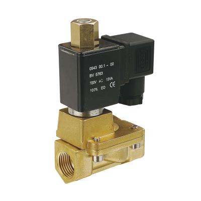 China PU225 Series Brass 2way Normally Open Solenoid Valve With Timer /24 Volt Top Electric Water Solenoid Valve for sale