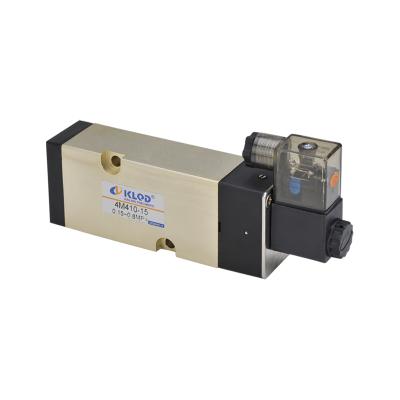 China 50mm2 Low Price 4V400 Series (CV=2.79) KLQD 5/2 Way 4V410-15 1/2 Inch Solenoid Valve for sale