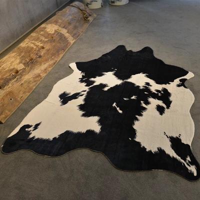 China Modern Sale Cow Fur Rug Rug Eco - Friendly Warm Living Room for sale